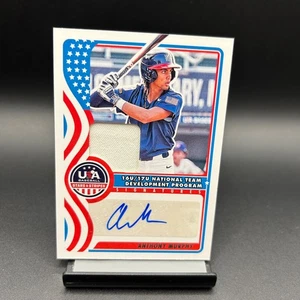 2025 Panini Stars & Stripes Baseball #NTS-AM Anthony Murphy Patch Auto - Picture 1 of 2