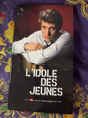 L'Idolie Des Jeunes 4 CD Long Box Vol 1 Johnny Halliday 1961/1969 - Image 1 of 4
