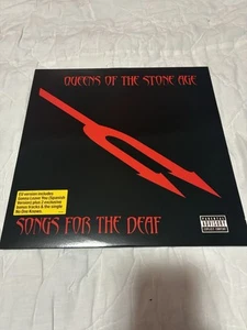 QUEENS OF THE STONE AGE SONGS FOR THE DEAF 2LP RED VINYL WITH BONUS TRACKS - Picture 1 of 6