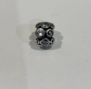 Retired Authentic Pandora Sterling Silver Primel Path CZ Bead 79033CZ - Bild 1 von 4