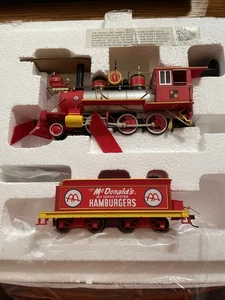 Hawthorne Village McDonalds 50th Anniversary Lokomotive & Kohletender Bachman - Bild 1 von 4