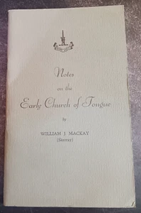 Notes on the Early Church of Tongue 1962 William Mackay Skerray Scotland UK htf - Picture 1 of 9