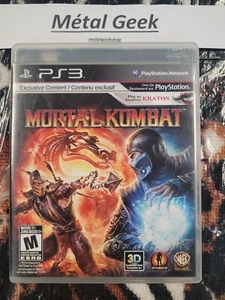 Mortal Kombat Ps3 CIB EN/FR Tested Free Shipping in Canada !! - Picture 1 of 4