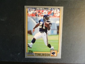 *LADAINIAN TOMLINSON* VINTAGE 2000 TOPPS #350 & UPPER DECK #252 ROOKIE cards!!! - Picture 1 of 4