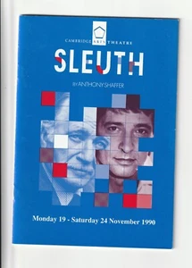 Sleuth Theatre Programme 1990 Cambridge - Picture 1 of 1