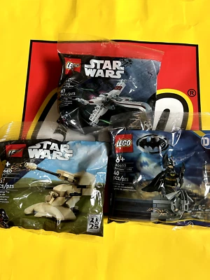 LEGO 30654 30680 30653 Polybag Lote Foto 1 de 4