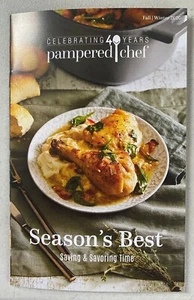 NEW Pampered Chef SEASON'S BEST RECIPES Cook Booklet Fall/Winter 2020 - Bild 1 von 1