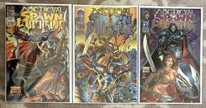 Cómics de imagen Medieval Spawn Witchblade #1,2,3 1995 - Imagen 1 de 1