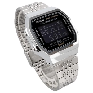 CASIO Collection STANDARD ABL-100WE-1B Bluetooth Quartz Digital Black Men's New - Picture 1 of 5