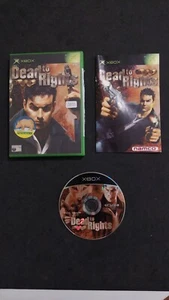 DEAD TO RIGHTS MICROSOFT XBOX PRIMO MODELLO ITA USATO COMPLETO - Imagen 1 de 5