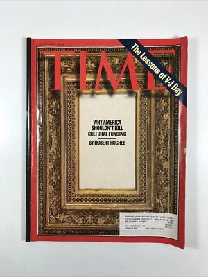 Time Magazine (August 7, 1995) (Why America Shouldn't Kill Cultural Funding) - Image 1 of 3