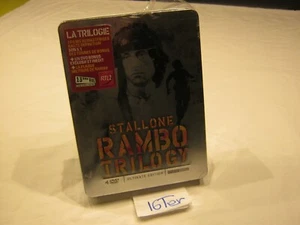 4 DVD COFFRET METAL RAMBO ULTIMATE EDITION TRILOGY NEUF SOUS BLISTER - Foto 1 di 3