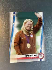 2021 Topps US Olympic & Paralympics card KIM RHODE