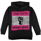 Feminist Activist This Kitty Grabs Back Toddler Hoodie