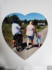 75 piece Custom Heart Shaped Jigsaw Puzzle from you Image - Picture 1 of 1