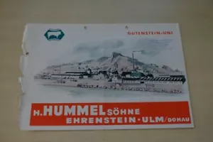 199921) Hummel - Strohpresse - beschädigtes Prospekt 195? - Bild 1 von 1