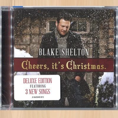 +3 BONUS TRACKS----  BLAKE SHELTON Cheers, It's Christmas. DELUXE CD        1204 Foto 1 de 4