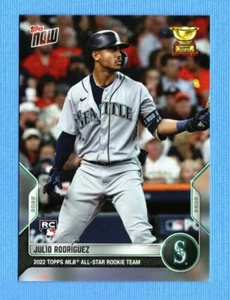 MLB Topps Now 2022 Rookie Cup Team Set #RC7 Julio Rodríguez Seattle Mariners - Imagen 1 de 1