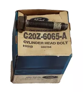 65-68 Mustang Fairlane Falcon Comet Cougar 289 289HiPo Short Cylinder Head Bolt - Bild 1 von 1