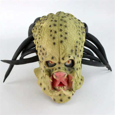 Alien vs. Predator Latex Mask Halloween Party Cosplay Costume Props Horror Mask - Image 1 of 4
