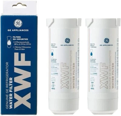 2Pack GE XWF Replacement XWF Appliances Refrigerator Water Filter New - Image 1 of 4