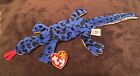 Retired Lizzy Lizard Ty Beanie Baby 1995 With Pvc Pellets Rare  Free Shipping