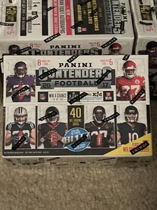 2017 Panini Contenders Football Blaster Box Mahomes Rookie Auto?! 1 Auto/Mem Box - Picture 1 of 5