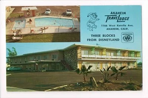CA, ANAHEIMA - TraveLodge multi view postcard - A06760 - Picture 1 of 2