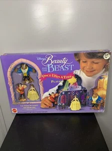 Brand New Disney's BEAUTY & THE BEAST ONCE UPON A TIME Playset VTG 90's Mattel - Picture 1 of 7
