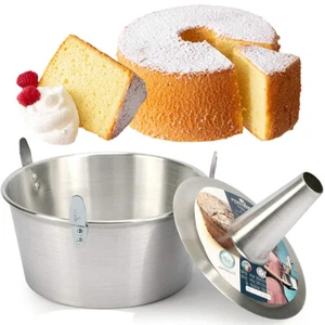 Ruoto Americano Tortiera Teglia per Rustico Stampo Torta Ciambella Chiffon Cake - Foto 1 di 9