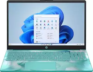 HP 15-fd0105ds 15.6" NB, Intel N100, 4GB RAM, 128GB UFS, Win11HS - A93VBUA#ABA - Picture 1 of 3