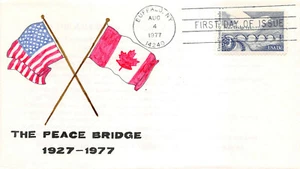  1721 13c Peace Bridge Sandra Haimerl H/P cachet, "of the period" [368794] - Picture 1 of 1