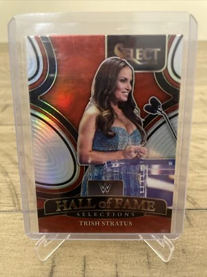 2022 Panini Select WWE Hall of Fame Selections Silver Prizm Trish Stratus #5 - Image 1 of 2