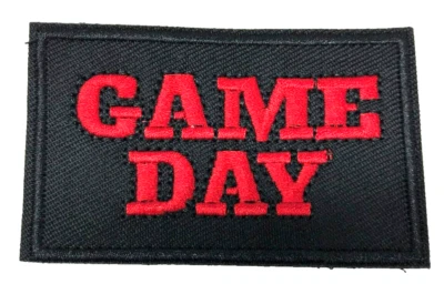 Patch Sew On Take Off Embroidered Clothing Hats Jackets Coat  Sign Message A324 - Image 1 of 4