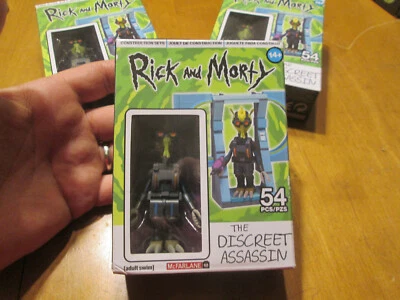 JUEGO DE CONSTRUCCIÓN RICK AND MORTY McFARLANE TOYS EL DISCRETO ASESINO NUEVO Foto 1 de 4