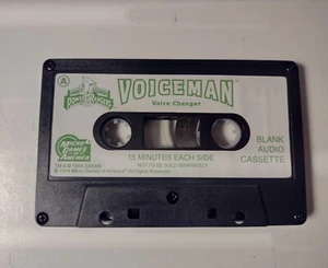 *RARE* 1994 POWER RANGERS MIGHTY MORPHIN VOICEMAN VOICE CHANGER BLANK CASSETTE ! - Picture 1 of 3