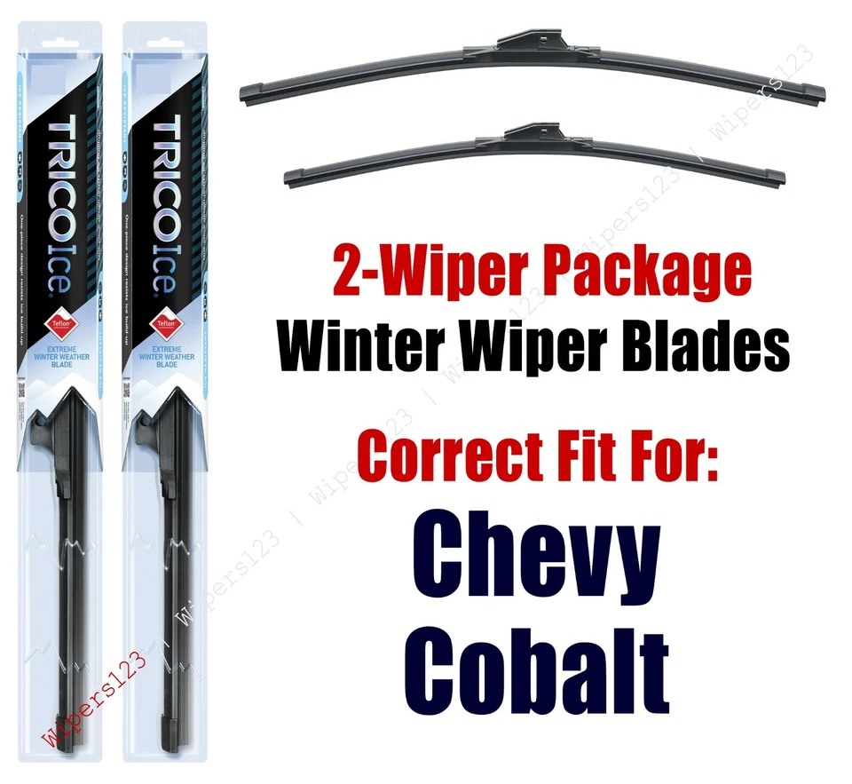 Limpiaparabrisas de invierno 2pk Super Premium Fit 2005-2010 Chevy Chevrolet Cobalt 35220/35170 Foto 1 de 1