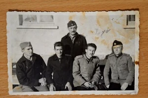 Photo WWII Yugoslav Royal Officers  in OFLAG Nazi Officer POW Camp XIII B - Picture 1 of 2