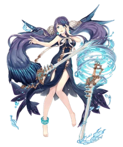 Mermaid Breaker SINoAlice Sticker Anime Outdoor 6" Car Decal - Picture 1 of 1