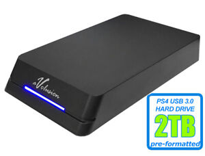 Avolusion 2TB HDDGear Pro USB 3.0 External Gaming Hard Drive -PS4, PS4 Slim Pro
