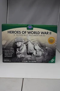 Heroes of World War II 8 Incredible Documentaries DVD Set - Picture 1 of 2