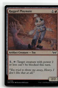 Ragged Playmate 150 Foil Magic The Gathering Duskmourn Magic - Imagen 1 de 1