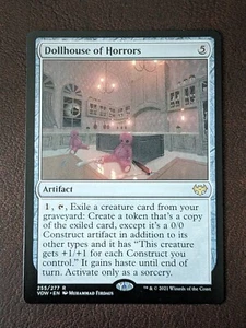 DOLLHOUSE OF HORRORS - Magic The Gathering MTG Collectible Card game - Picture 1 of 2