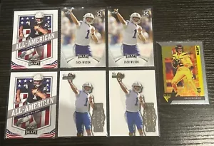 7 Card Rookie Lot - Zach Wilson ONLY - 7 Cards RC - NY JETS BRONCOS STAR 🔥 - Picture 1 of 3