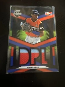 2023 Panini EEE Albert Fermin DPL 3 Color Jersey Card #DPM-AF - Foto 1 di 2
