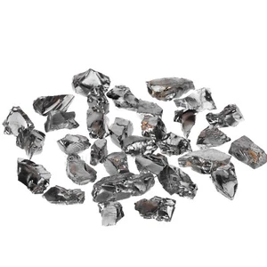 Noble Elite Shungite Fullerene c60, grande formato, argento russo raro minerale, Tolvu - Foto 1 di 4