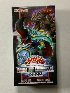 Animation Chronicle 2022 AC02-KR Yu-Gi-Oh! Caja de refuerzo coreana Konami sellada 15 P - Imagen 1 de 4