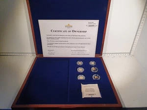 (Lotto 984g) Set completo di monete in oro 14k - Storia della Gran Bretagna - Foto 1 di 8
