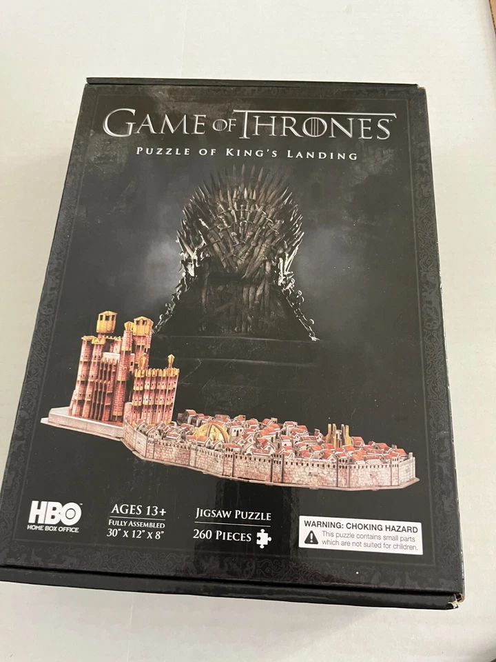 Rompecabezas Juego de Tronos Desembarco del Rey 3D/4D Paisaje Urbano 260 Piezas Foto 1 de 1
