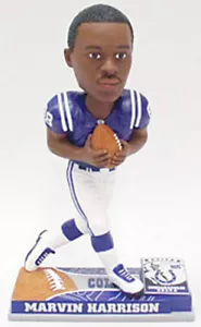 Indianapolis Colts Marvin Harrison Forever Bobblehead da collezione - Foto 1 di 1